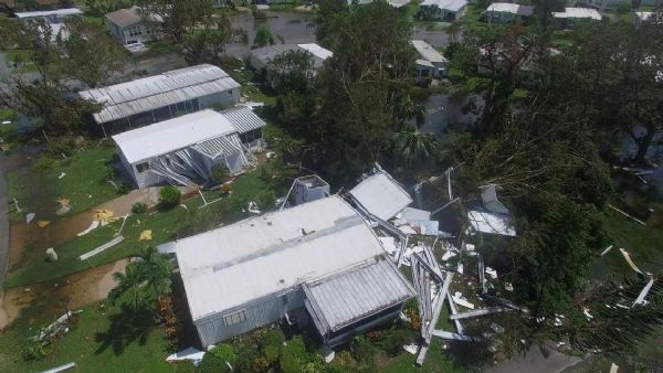 Naples Riviera Golf Estates after Irma